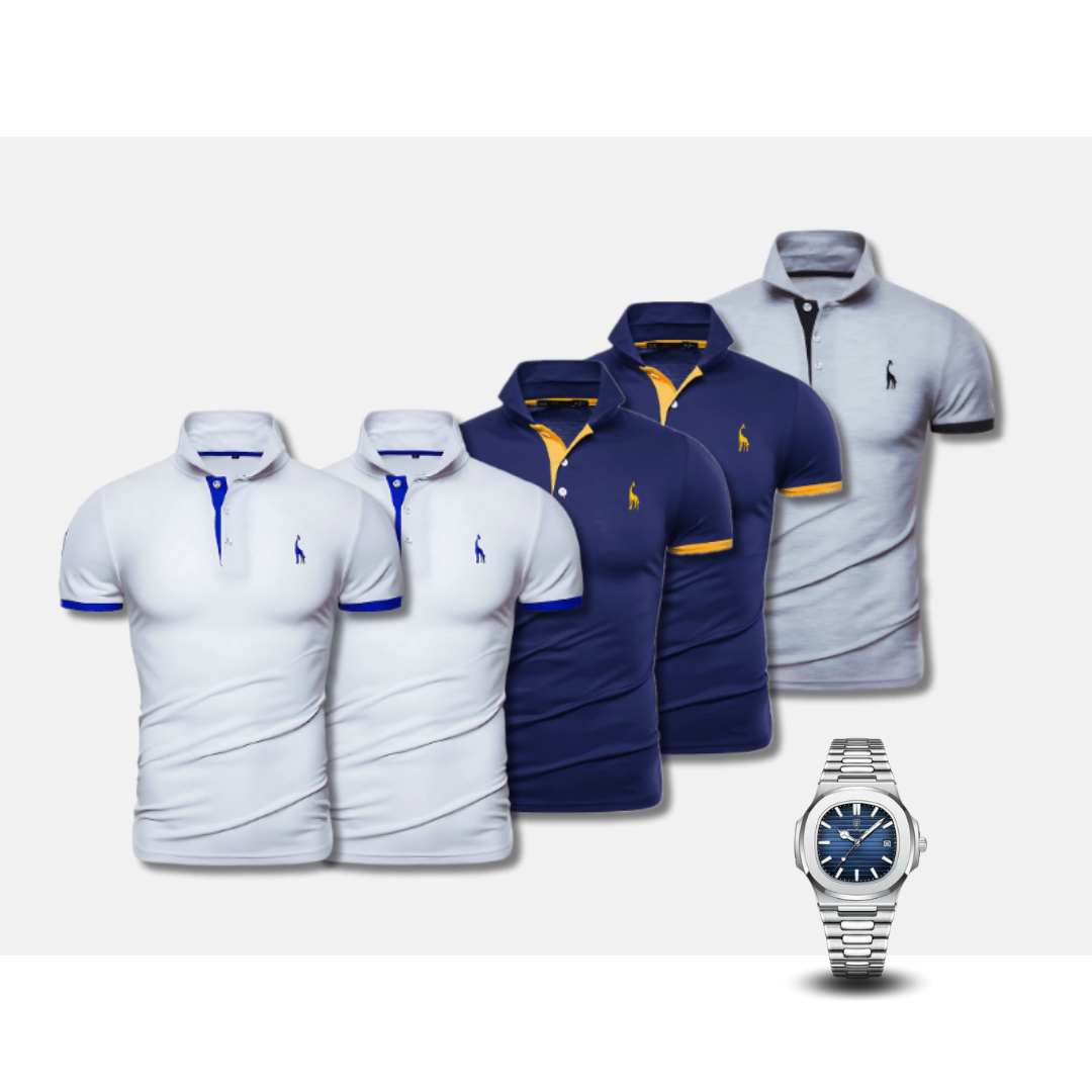 Camisa Polo - Brescian Milano (Compre 3 Leve 5 + Brinde)