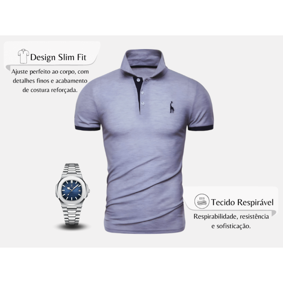 Camisa Polo - Brescian Milano (Compre 3 Leve 5 + Brinde)