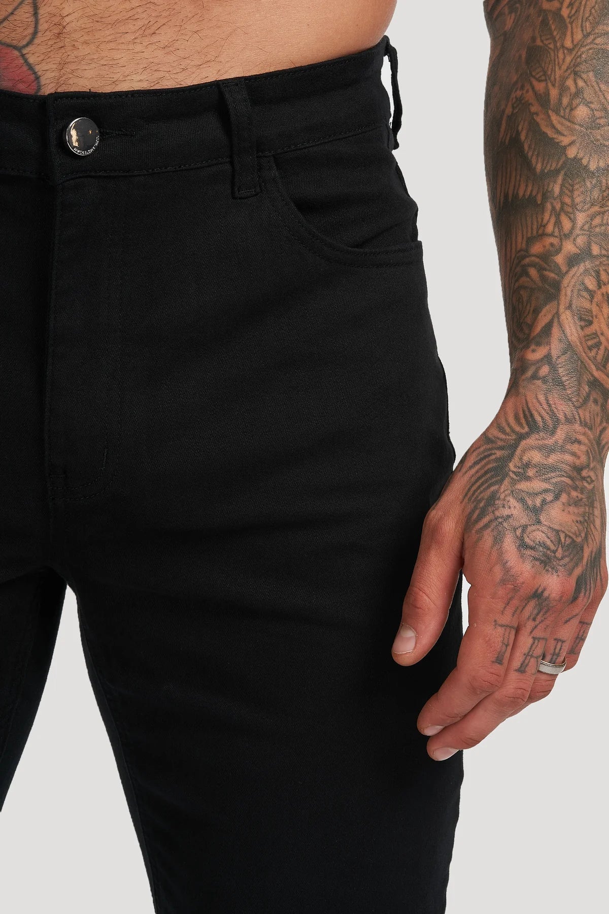 Calça Jeans Masculina Preta Novatto