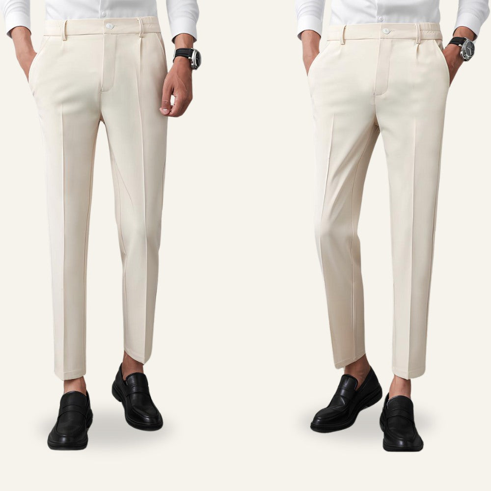 Calça Masculina Slim Old Money Anti Amassado Darvon
