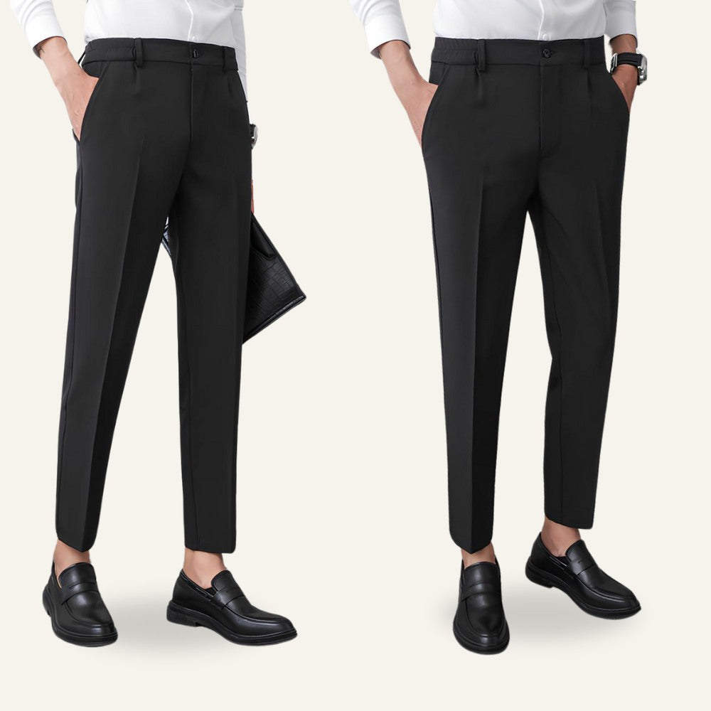 Calça Masculina Slim Old Money Anti Amassado Darvon