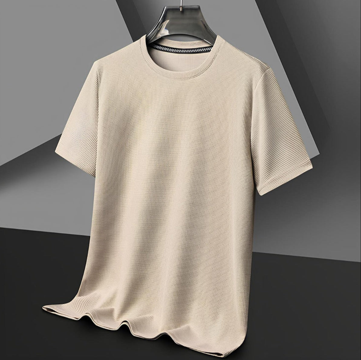Camiseta Masculina Old Money Básica Texturizada Belmont