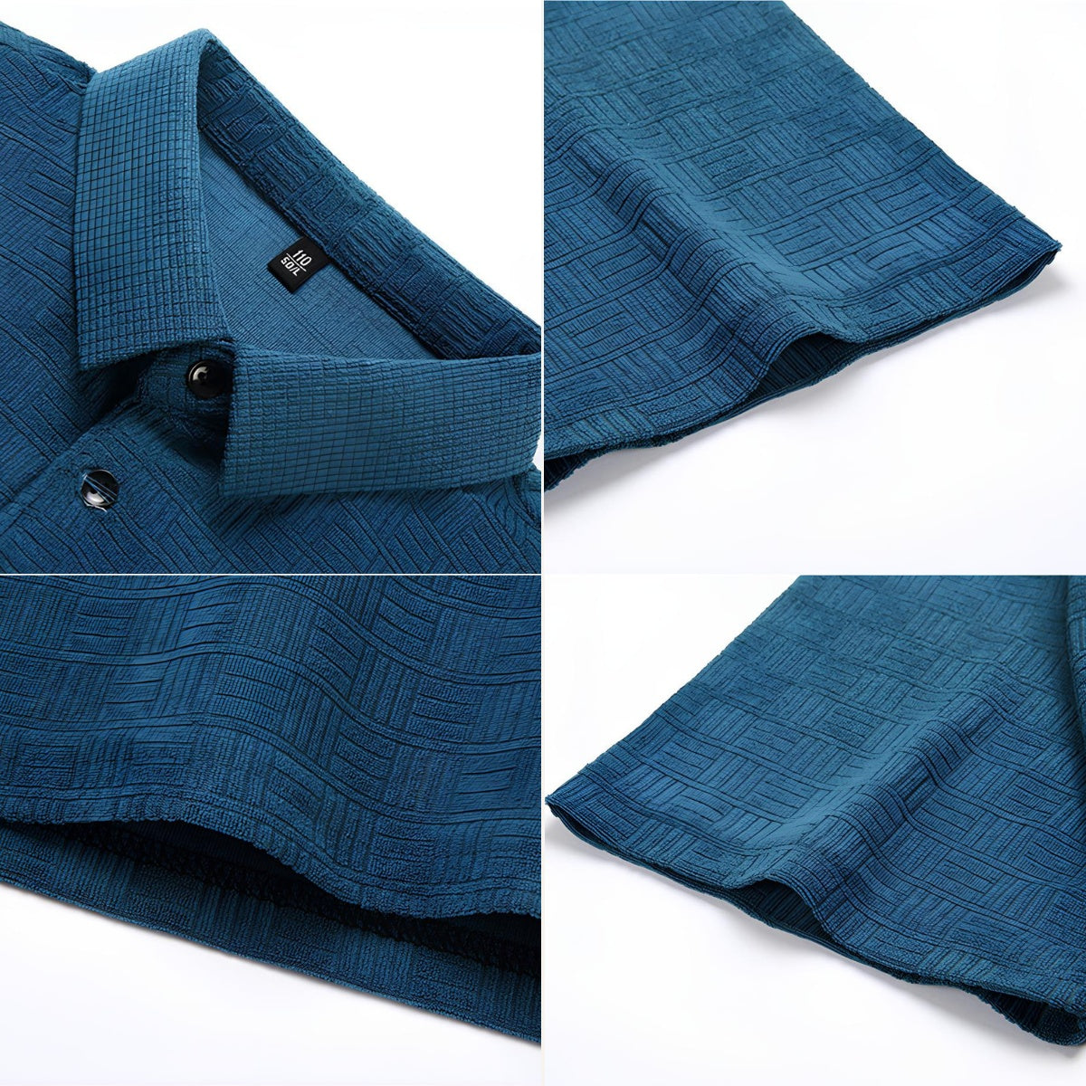 Camisa Polo Quadriculada de Algodão Romeo