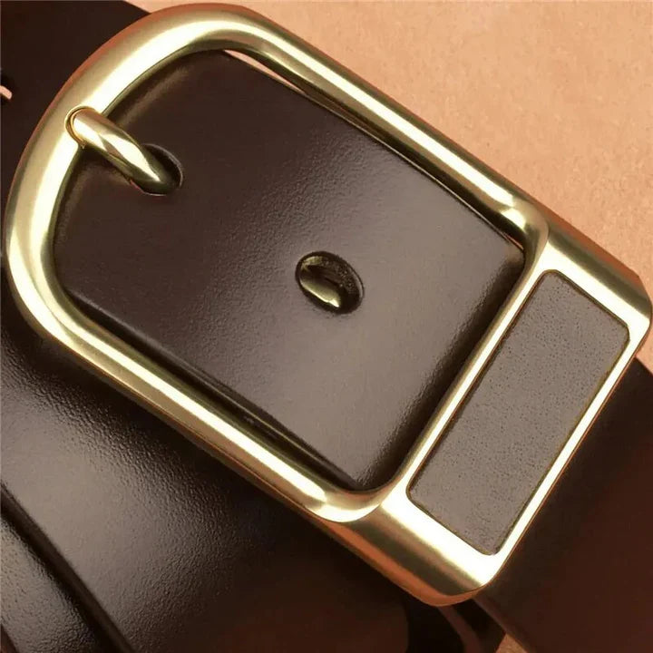 Cinto de Couro Masculino Brescian Prime