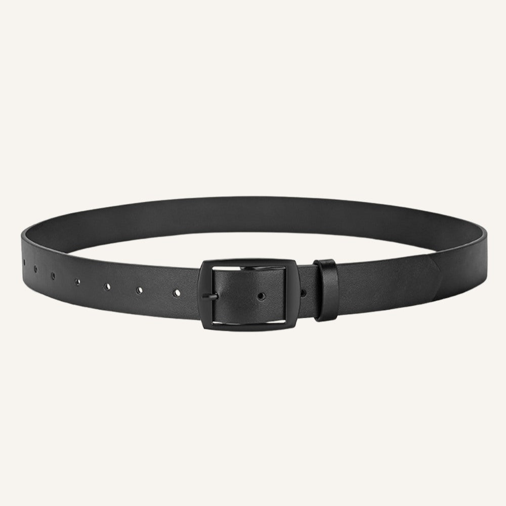 Cinto de Couro Masculino Old Money Brescian