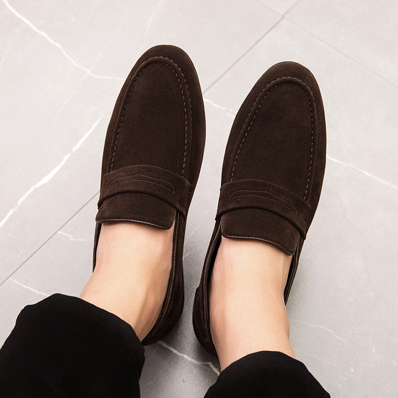 Mocassim Loafer Masculino de Camurça Piazzi