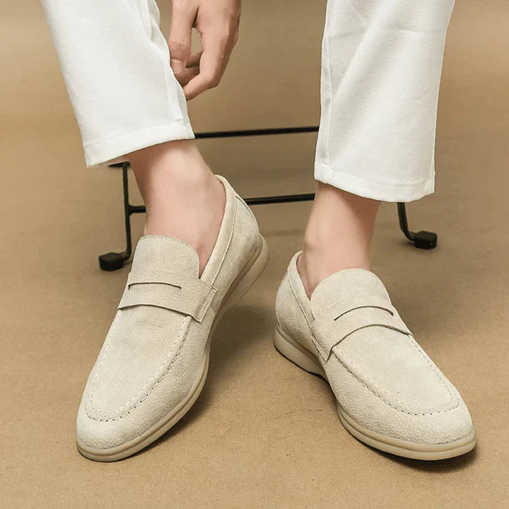 Mocassim Loafer de Camurça Masculino Master