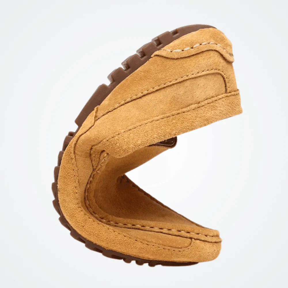 Mocassim Loafer de Camurça Masculino Solatte