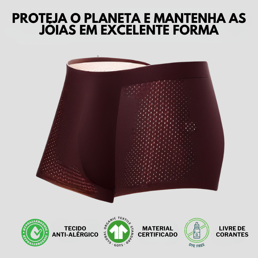 Cueca Boxer Bambux©: Tecnologia Respirável [COMPRE 4 LEVE 10]