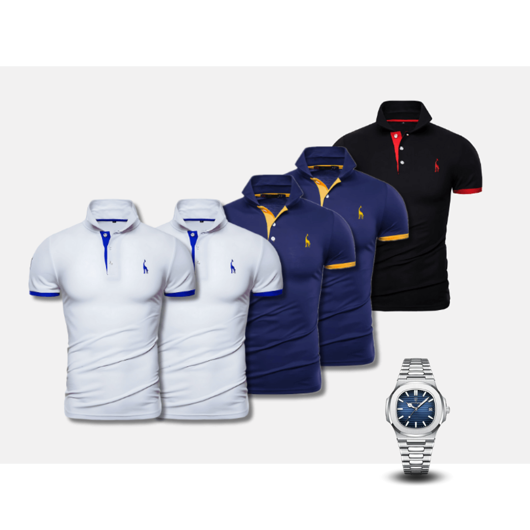 Camisa Polo - Brescian Milano (Compre 3 Leve 5 + Brinde)