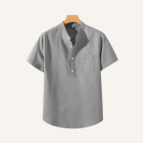 Camisa Masculina de Linho Old Money Bellacourt