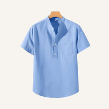 Camisa Masculina de Linho Old Money Bellacourt