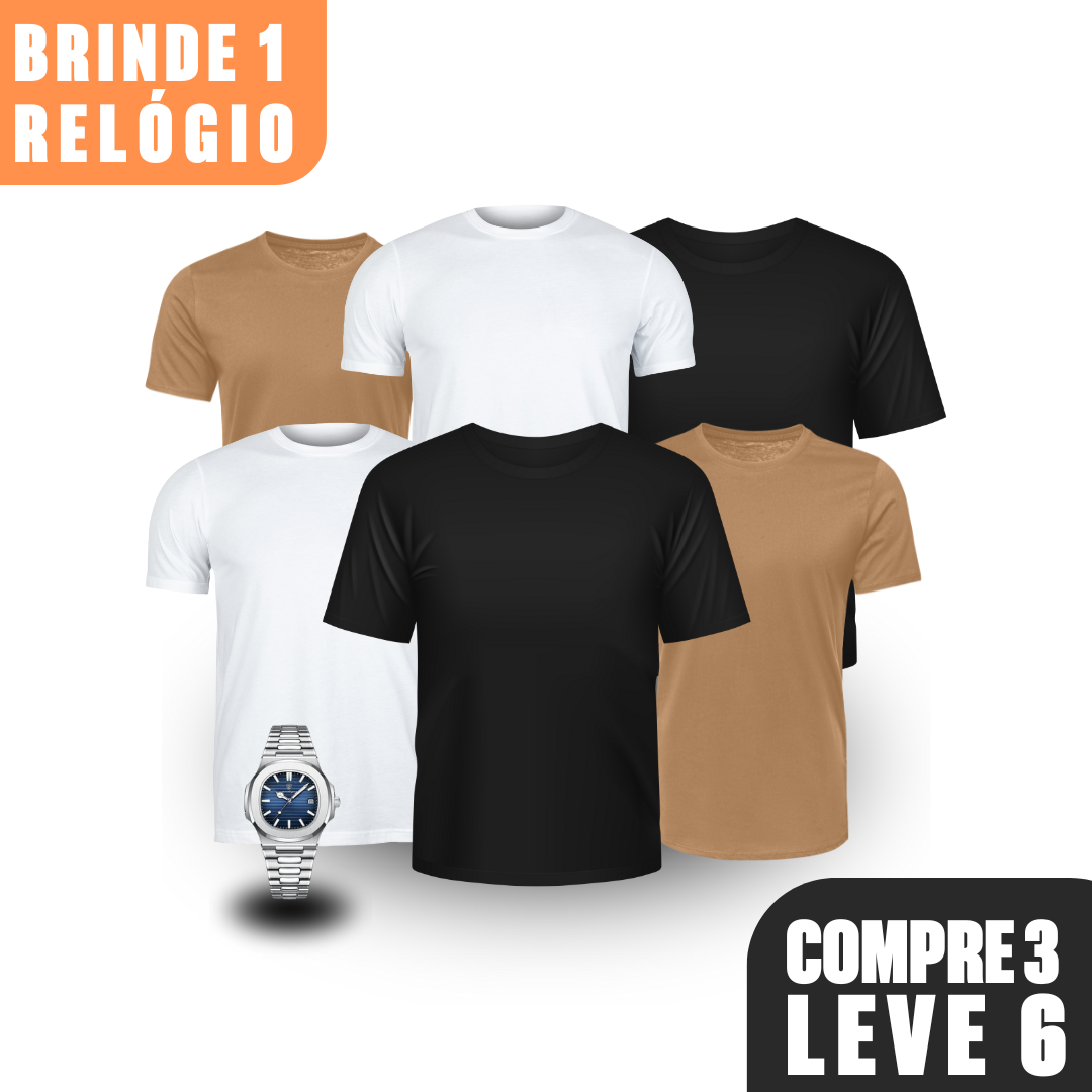 Camisa Brescian Confort (Compre 3 Leve 6 + Brinde)