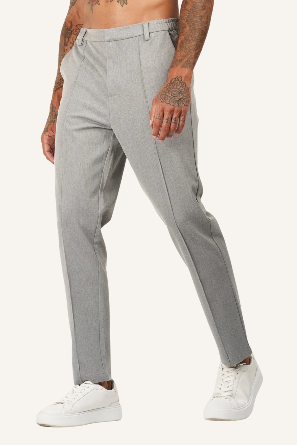 Calça Masculina Alfaiataria Mauli Cinza