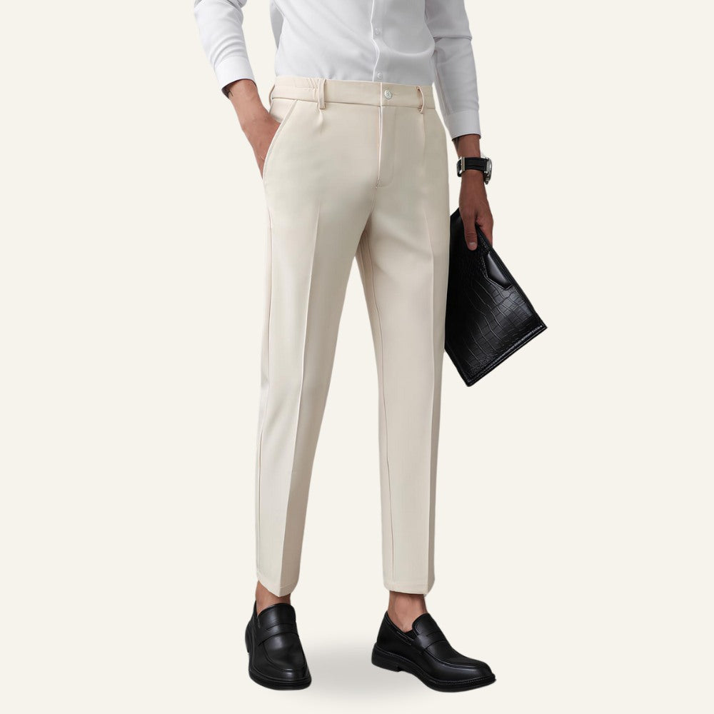 Calça Masculina Slim Old Money Anti Amassado Darvon