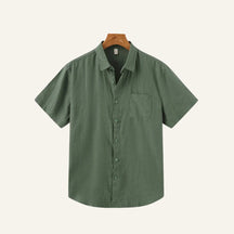 Camisa de Linho Masculina Old Money Milford
