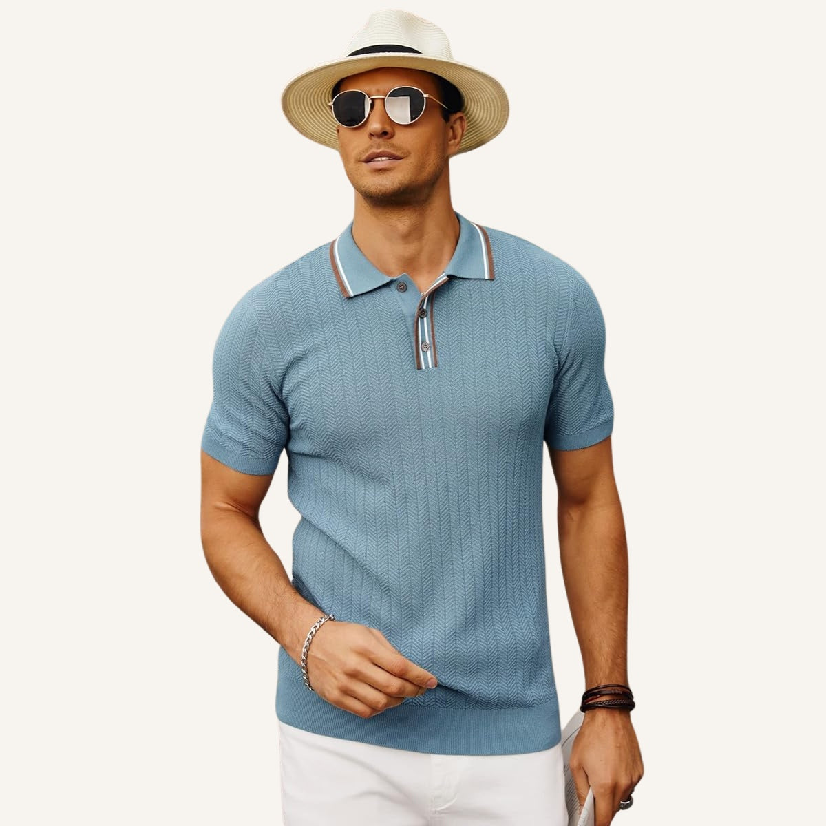 Camisa Polo Canelada Loreanni