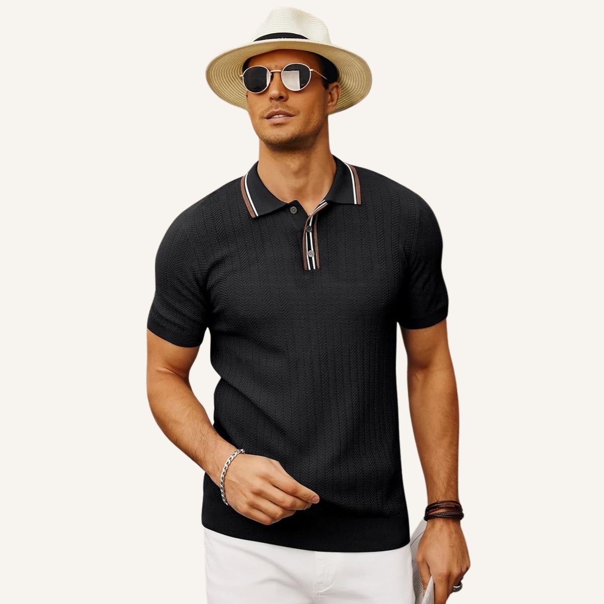 Camisa Polo Canelada Loreanni