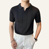 Camisa Polo Masculina Gola V Slim Fit Cavendish