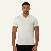 Camisa Polo Masculina de Malha Old Money Saville