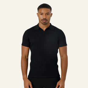 Camisa Polo Masculina de Malha Old Money Saville