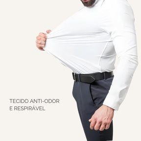 Camisa Social Lisa Anti Amassado e Anti Odor