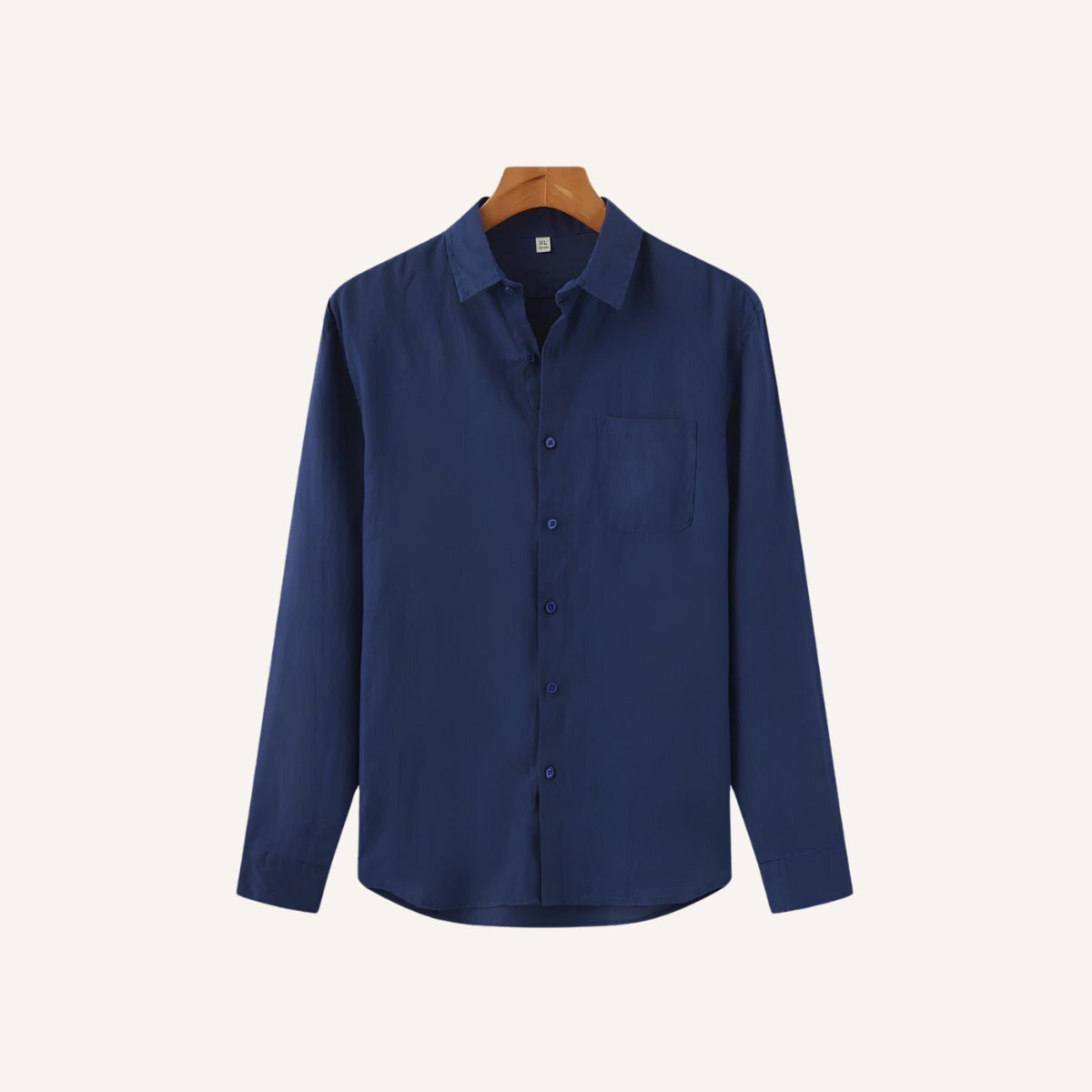 Camisa de Linho Masculina Manga Longa Milford