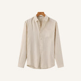 Camisa de Linho Masculina Manga Longa Milford