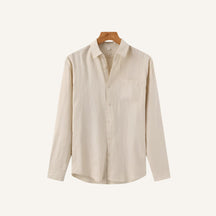 Camisa de Linho Masculina Manga Longa Milford