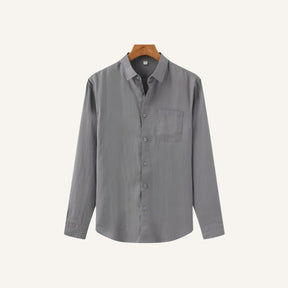 Camisa de Linho Masculina Manga Longa Milford
