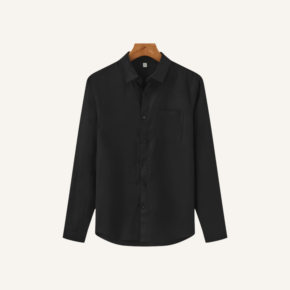 Camisa de Linho Masculina Manga Longa Milford