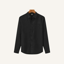 Camisa de Linho Masculina Manga Longa Milford