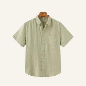 Camisa de Linho Masculina Old Money Milford