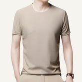 Camiseta Masculina Old Money Básica Texturizada Belmont