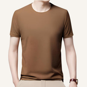Camiseta Masculina Old Money Básica Texturizada Belmont
