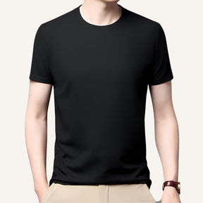 Camiseta Masculina Old Money Básica Texturizada Belmont
