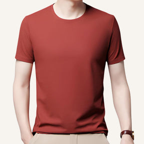 Camiseta Masculina Old Money Básica Texturizada Belmont