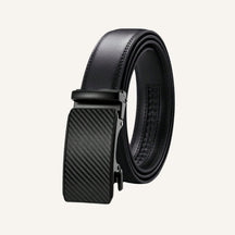 Cinto de Couro Masculino Brescian Carbon