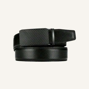 Cinto de Couro Masculino Brescian Carbon