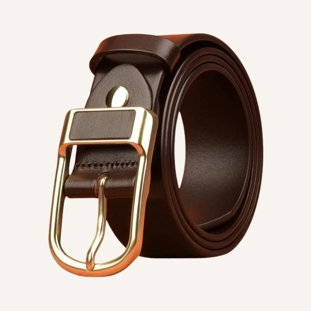 Cinto de Couro Masculino Brescian Prime