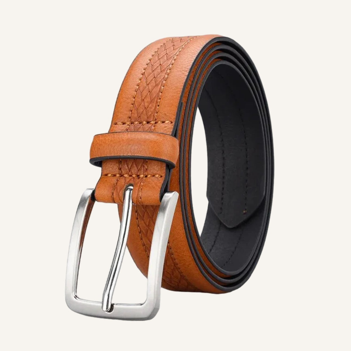 Cinto de Couro Masculino Brescian West