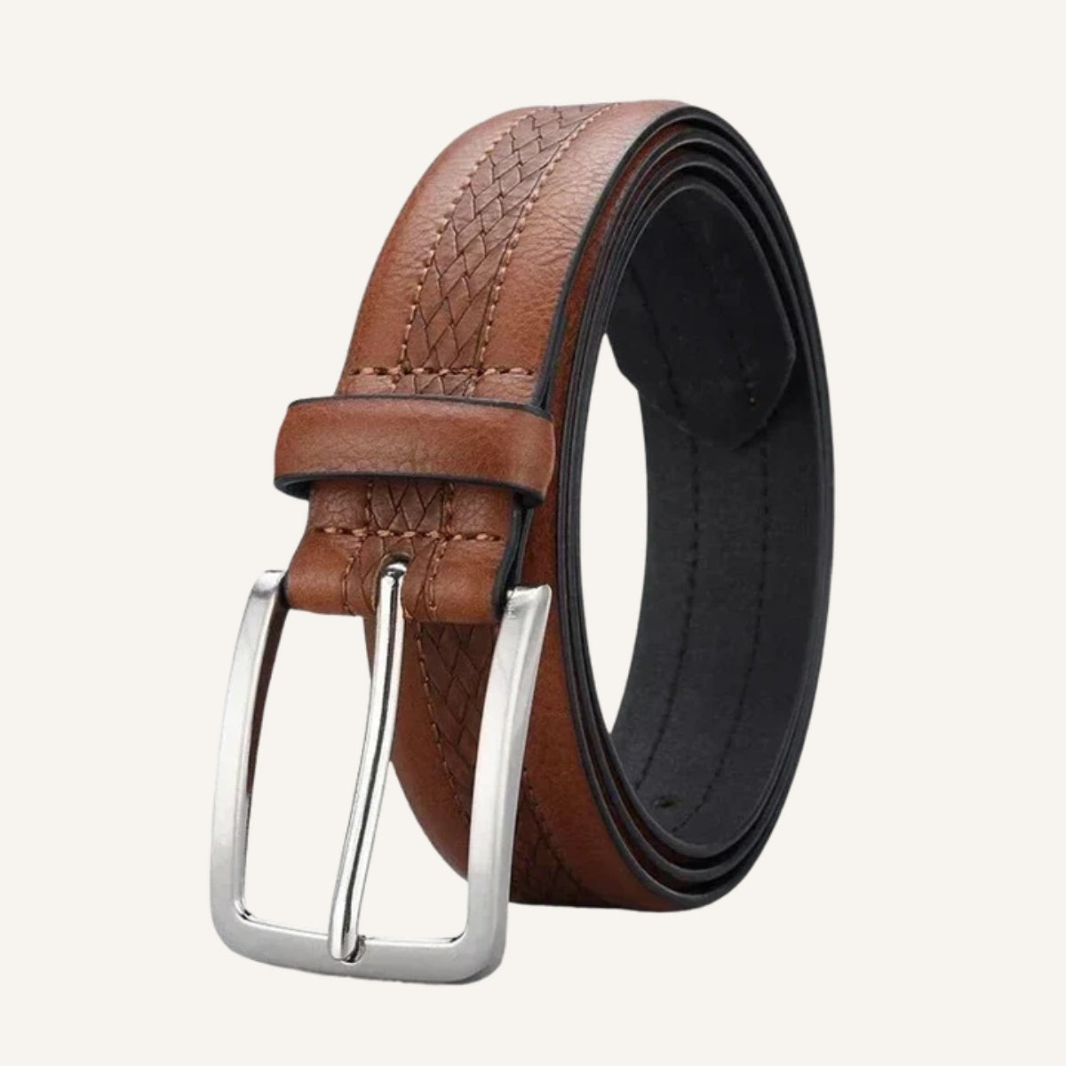 Cinto de Couro Masculino Brescian West
