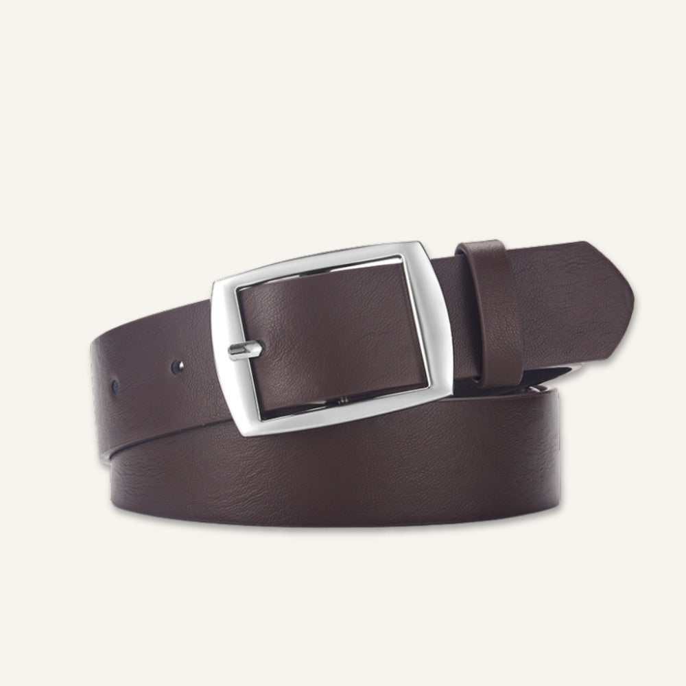 Cinto de Couro Masculino Old Money Brescian