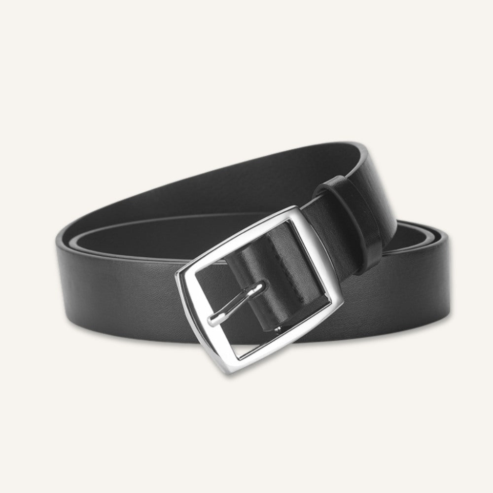 Cinto de Couro Masculino Old Money Brescian