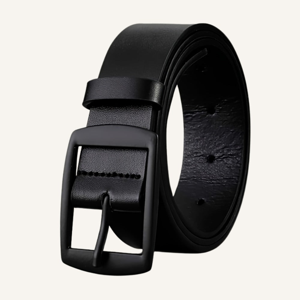 Cinto de Couro Masculino Old Money Brescian