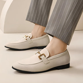 Mocassim Loafer Masculino de Camurça Luxury