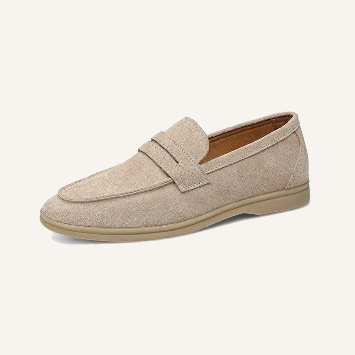 Mocassim Loafer de Camurça Masculino Florenza