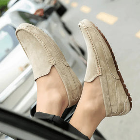 Mocassim Loafer de Camurça Masculino Solatte