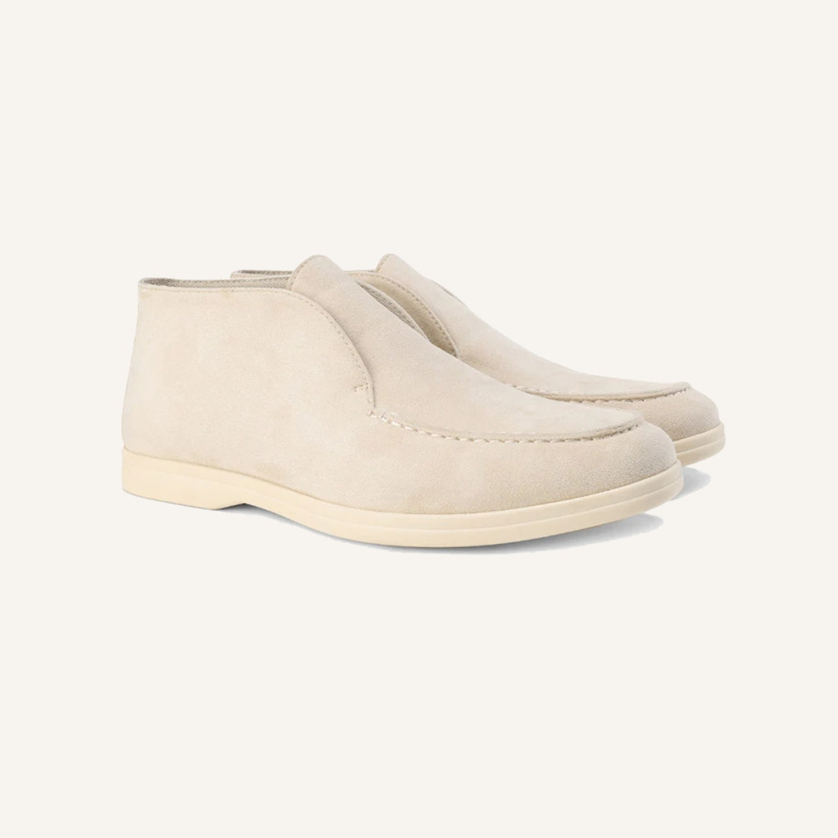 Mocassim Masculino de Camurça Cano Alto Tuccili