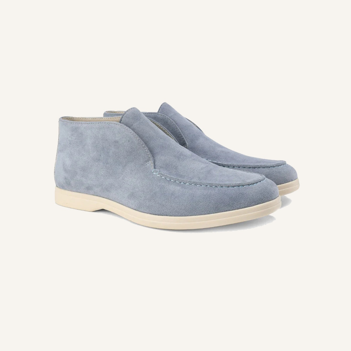 Mocassim Masculino de Camurça Cano Alto Tuccili